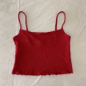 Brandy Melville Red Tank Top